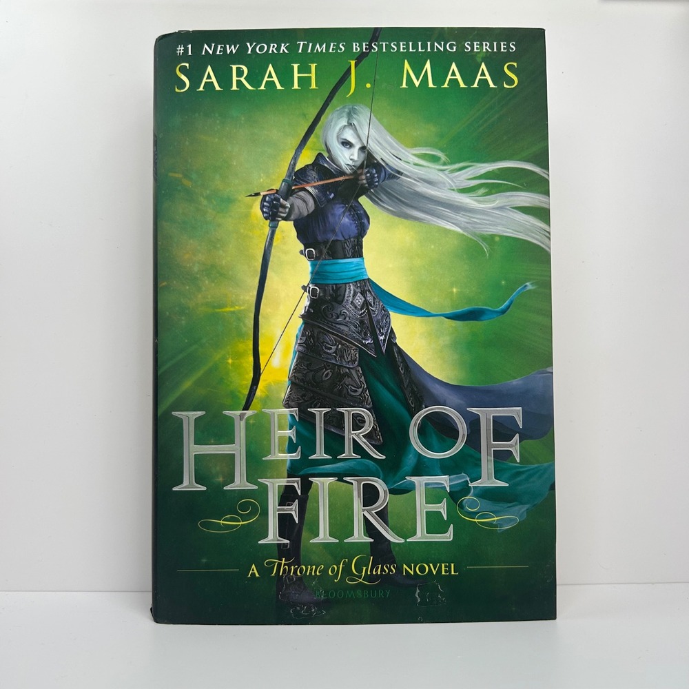 Heir of Fire Hardcover by Sarah J. Maas Throne of Glass
